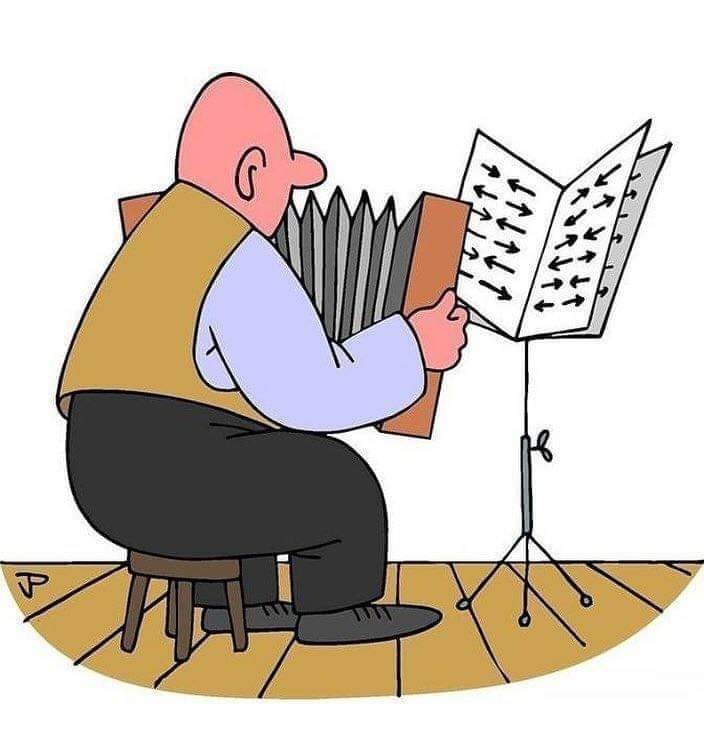 Accordion jokes and cartoons